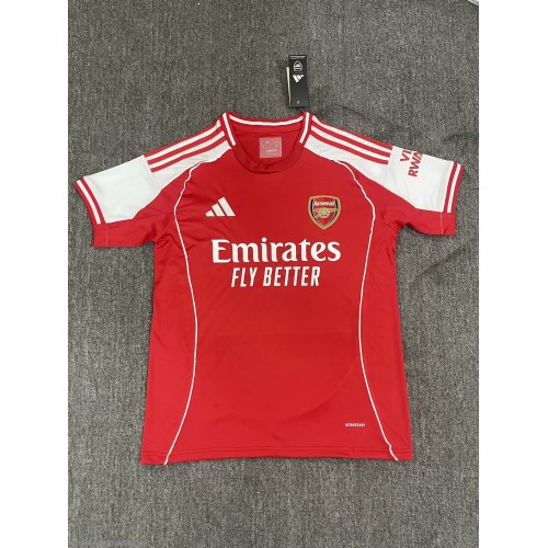 Stroje piłkarskie Arsenal Koszulka Podstawowej 2025-26 Krótki Rękaw